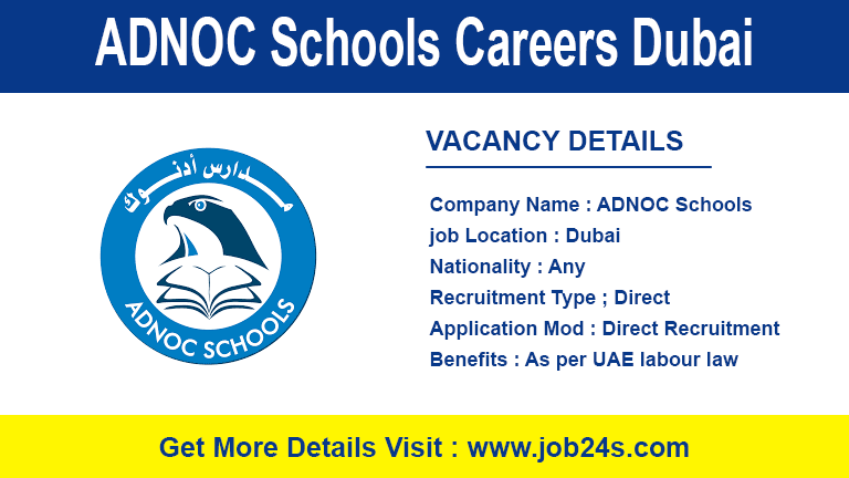 ADNOC Schools Careers