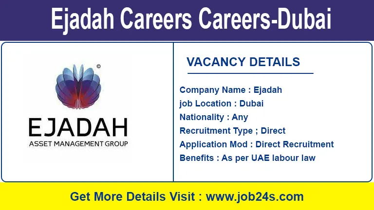 Ejadah Careers Dubai