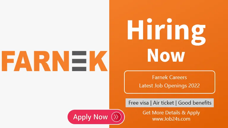 Farnek Careers Latest Job Openings 2022