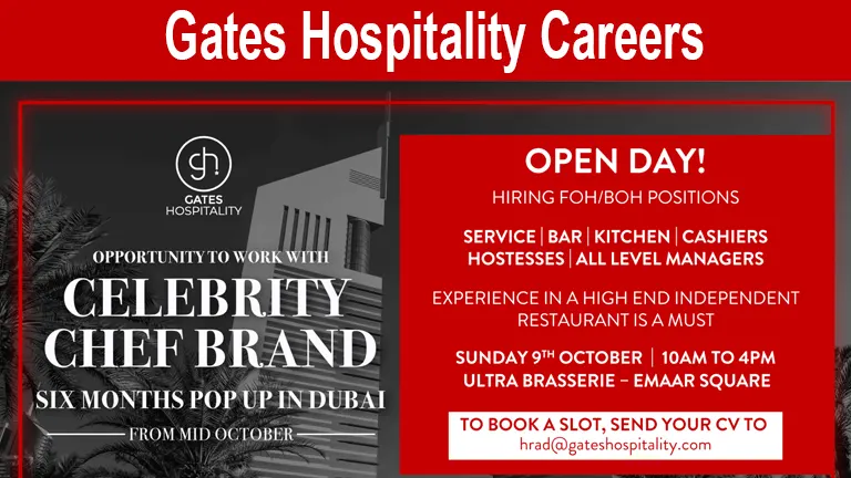 Gates Hospitality Careers