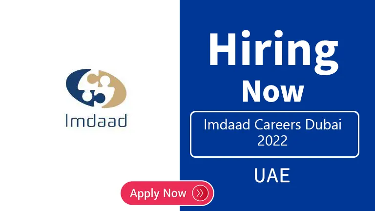 Imdaad Careers Dubai 2022