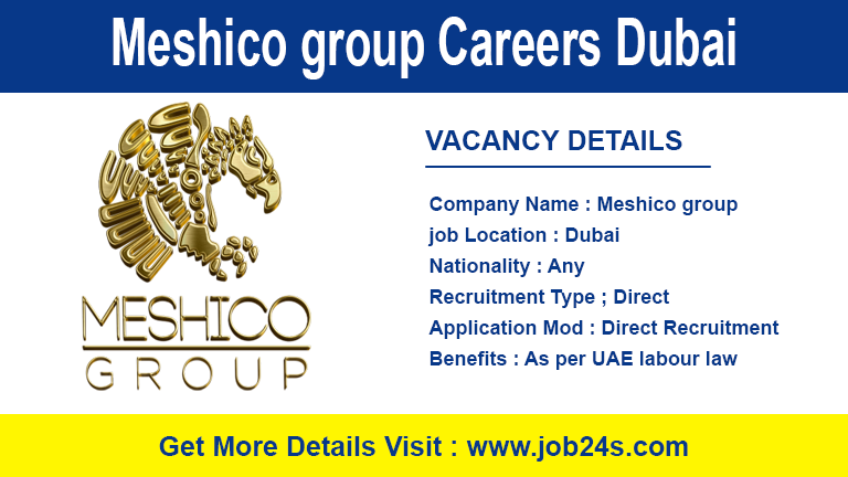 Meshico group Careers Dubai - Restaurant Job
