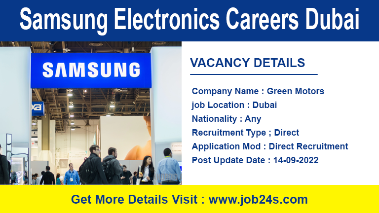 Samsung Electronics Careers Dubai