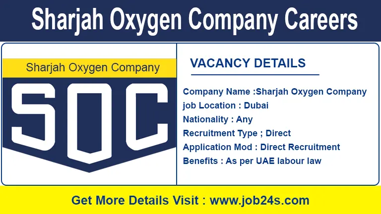 Sharjah Oxygen Company Careers Dubai - Latest Job Openings 2022