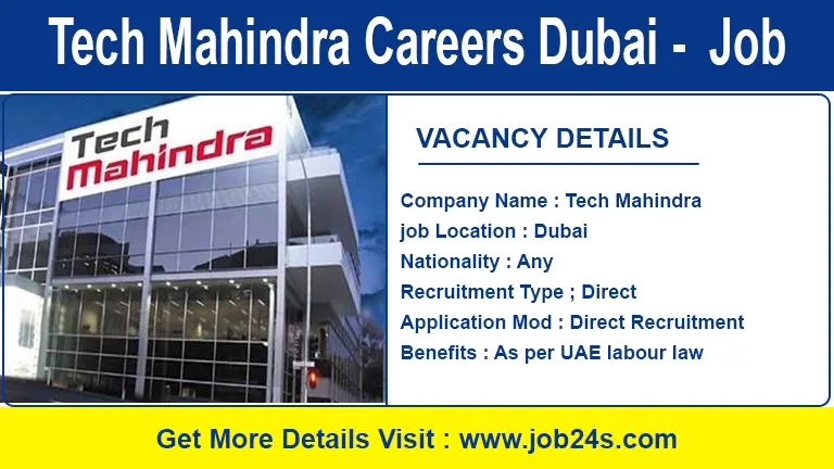 Tech Mahindra Careers Dubai - Latest Job Openings