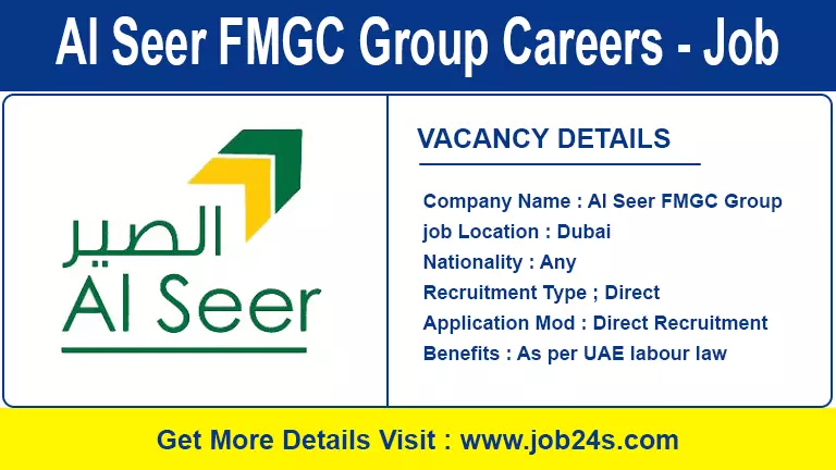 Al Seer FMGC Group Careers