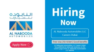 AL Nabooda Automobiles LLC Careers Dubai- Latest Job Openings 2022