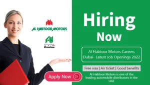 Al Habtoor Motors Careers Dubai- Latest Job Openings 2022