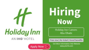 Holiday Inn Careers Abu Dhabi- Latest Job Openings 2022