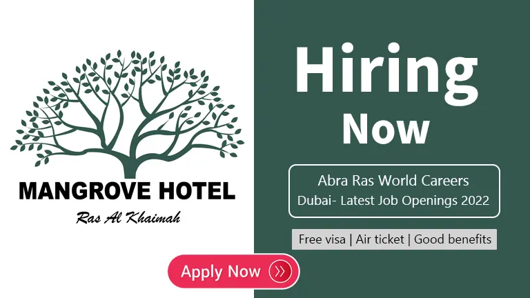 Mangrove Hotels Careers Dubai- Latest Job Openings 2022
