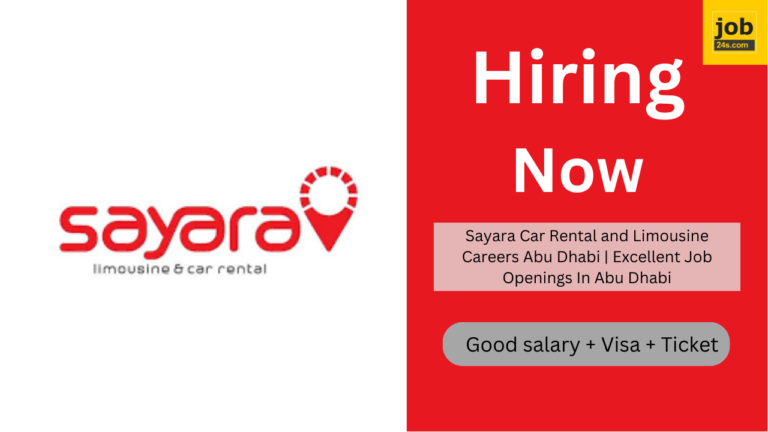 Sayara Car Rental and Limousine Careers Abu Dhabi | Excellent Job Openings In Abu Dhabi