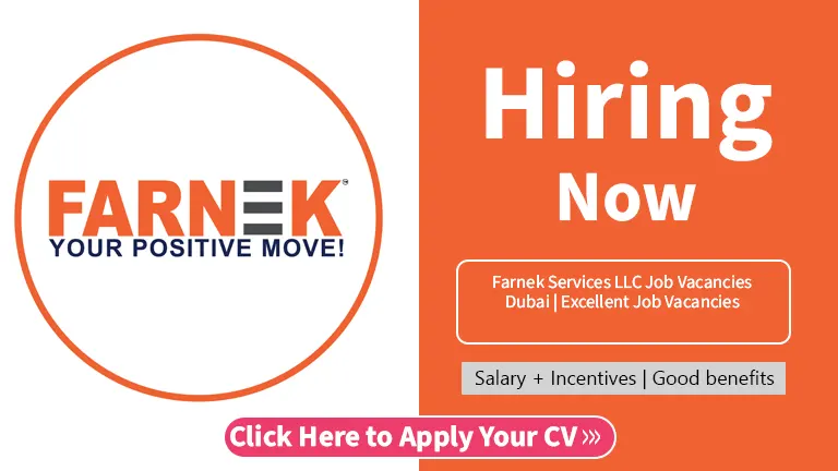 Farnek Services LLC Job Vacancies Dubai | Excellent Job Vacancies