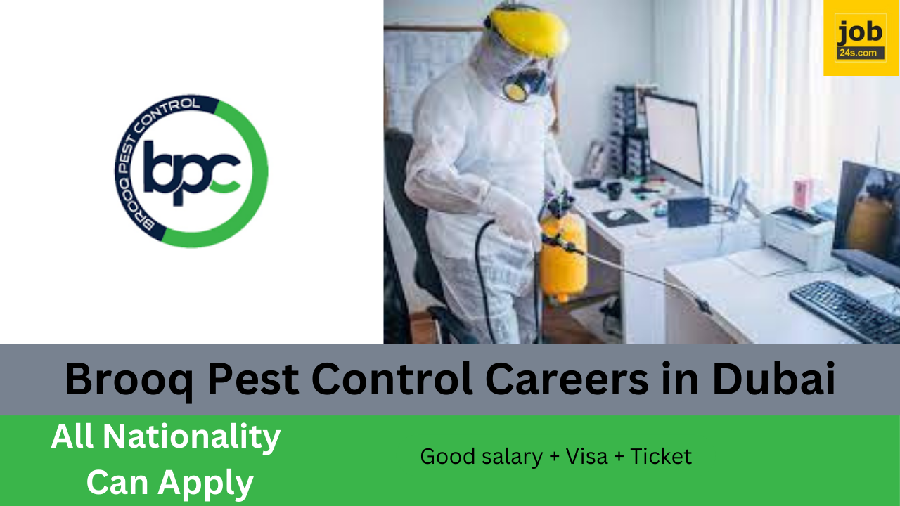 Brooq Pest Control Careers in Dubai | Excellent Job Opportunities